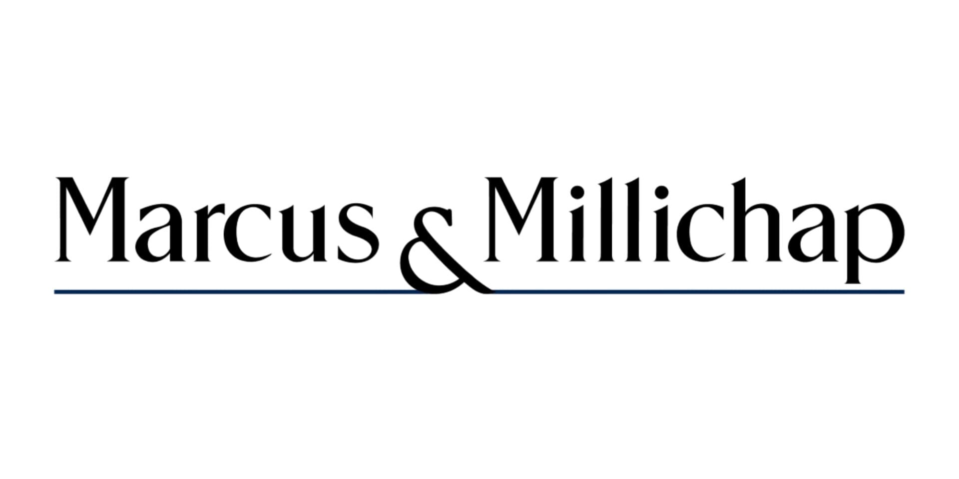 Marcus & Millichap logo on white
